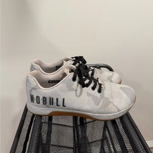 NOBULL White and Black Training Shoes